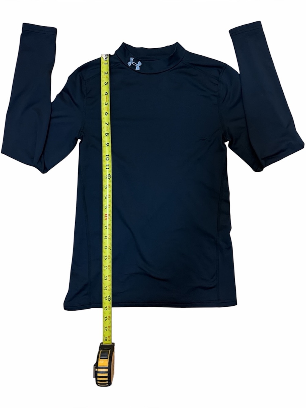 Under Armour Cold Gear Fitted Long Sleeve Shirt Youth Size XL Black Womens Small